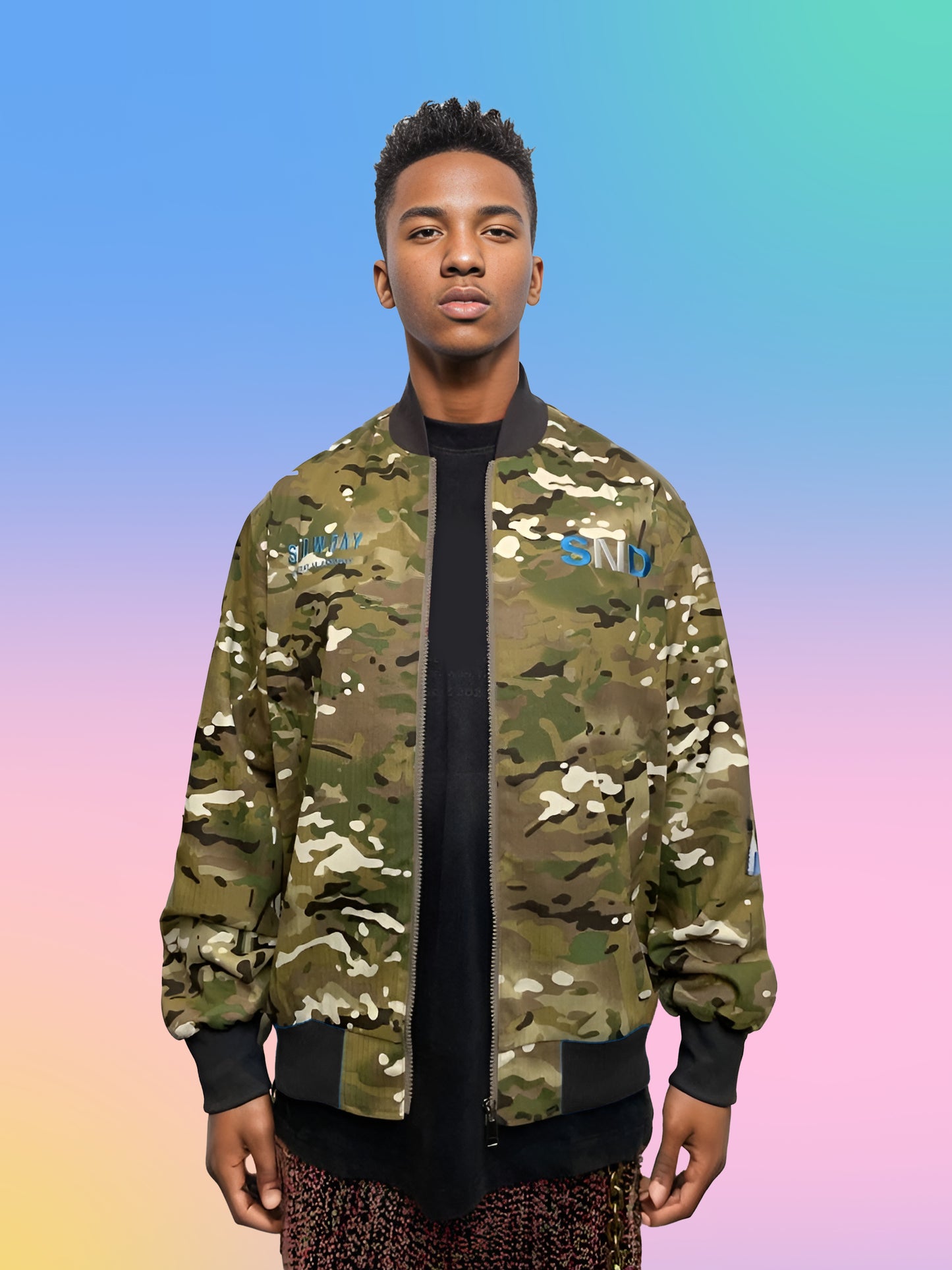 SNOWDAY MC CAMO PILOT JACKET