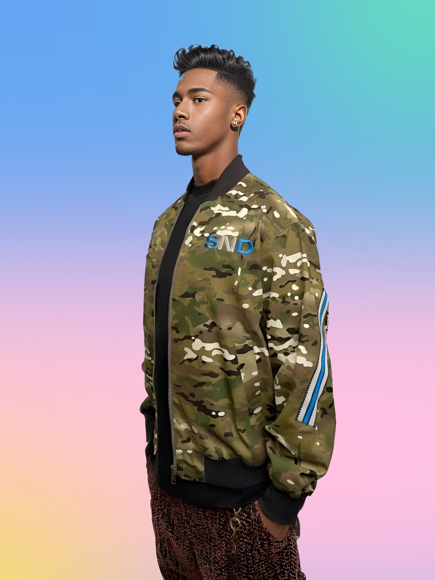 SNOWDAY MC CAMO PILOT JACKET