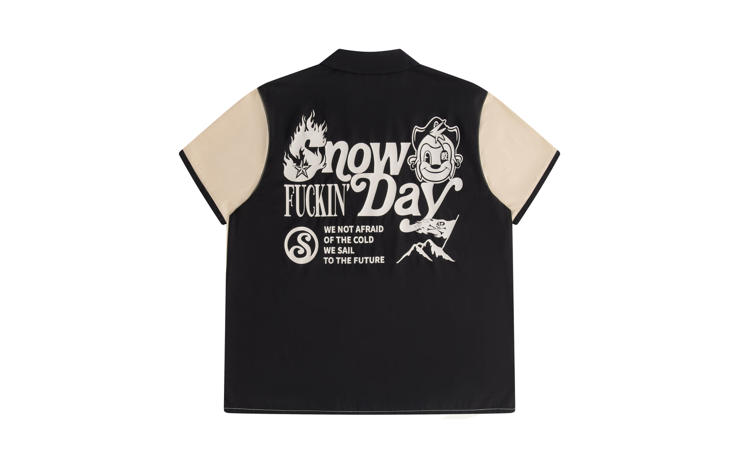 SNOWDAY X STA Pirate bowling Shirt