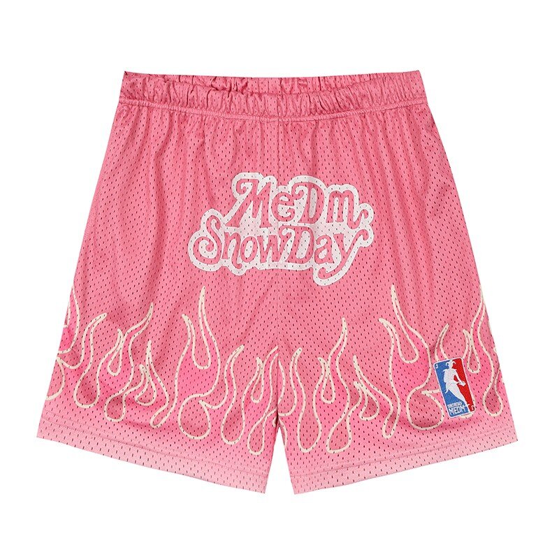 SNOWDAY X MEDM flame mesh Short