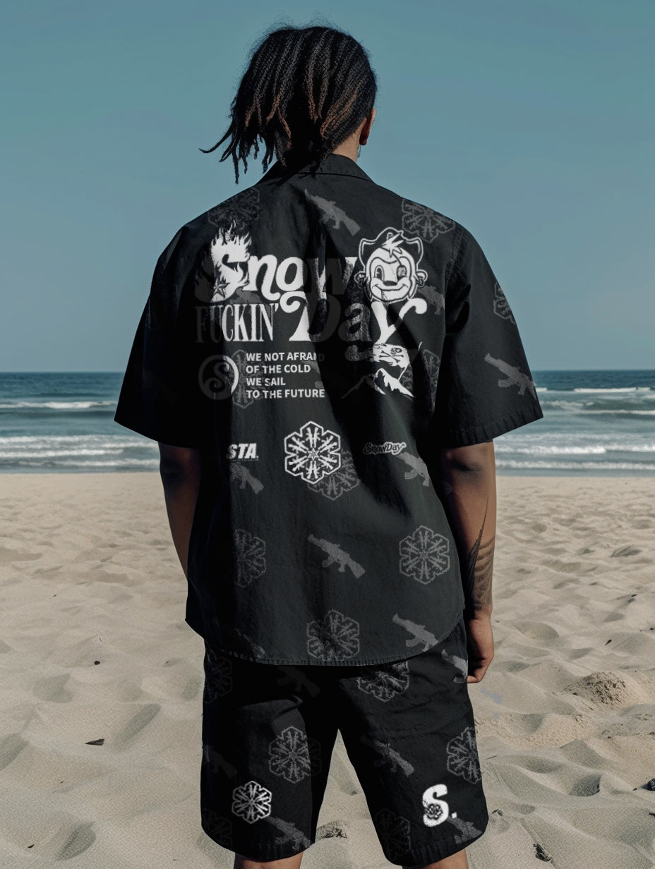 SNOWDAY X STA Basic nylon Short