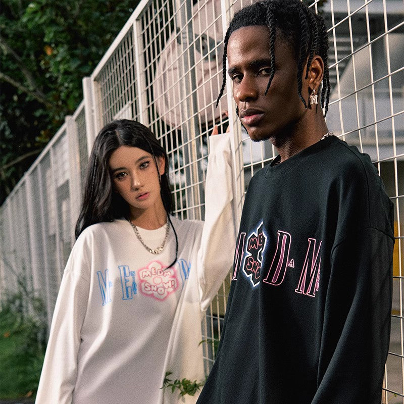 SNOWDAY X MEDM slot machine LS tee