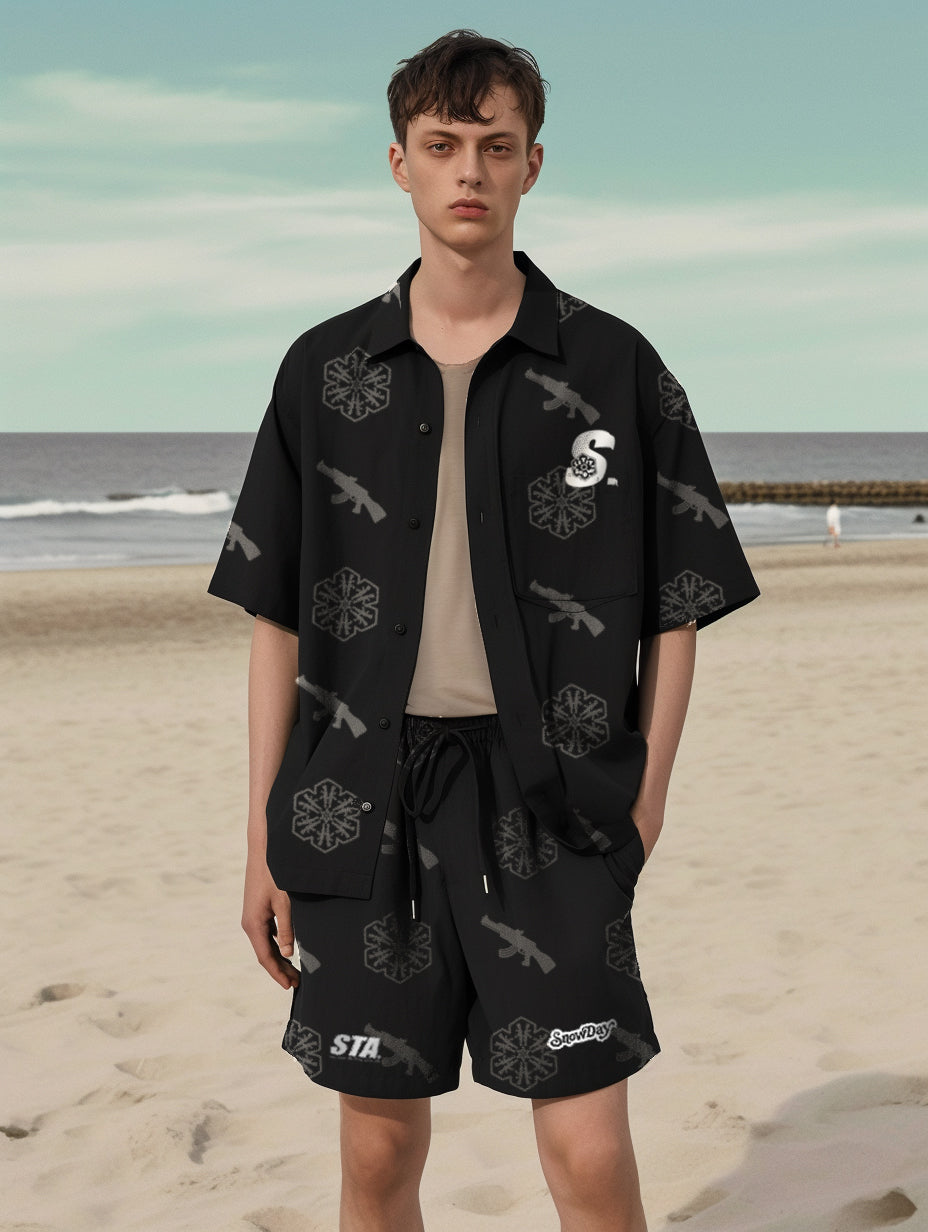 SNOWDAY X STA Basic nylon Short