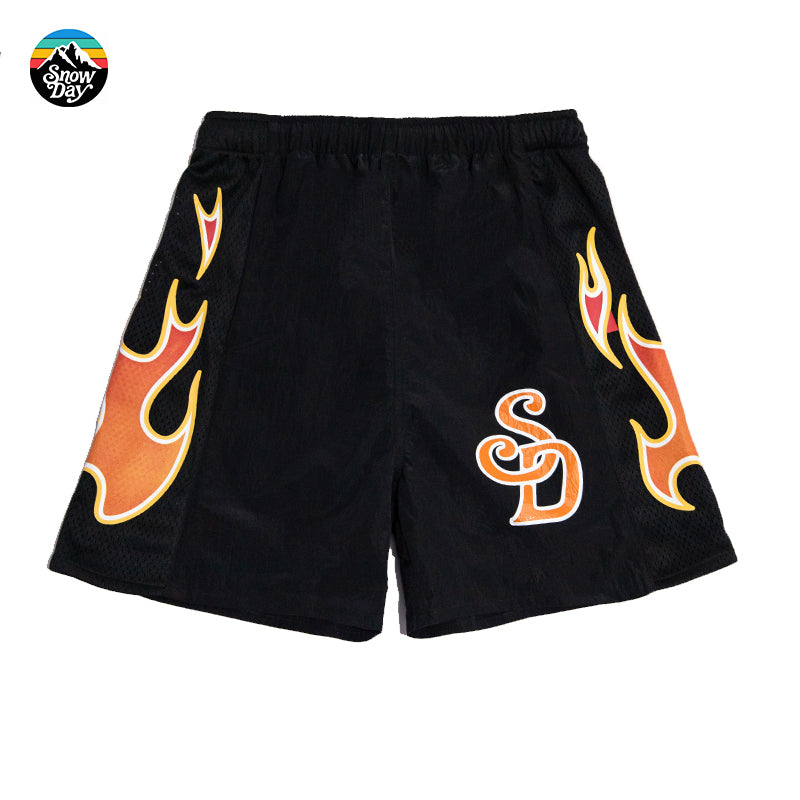SNOWDAY BURNING NYLON SHORT