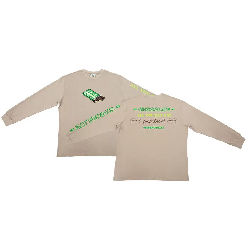MILK CHOCOLATE LS T-SHIRTS