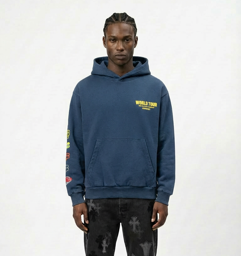 SnowDay Worldtour World Map Hoodie