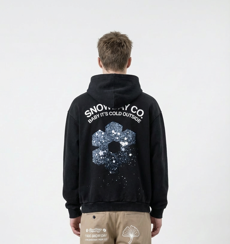 SnowDay Sparkle Diamond Flake Hoodie