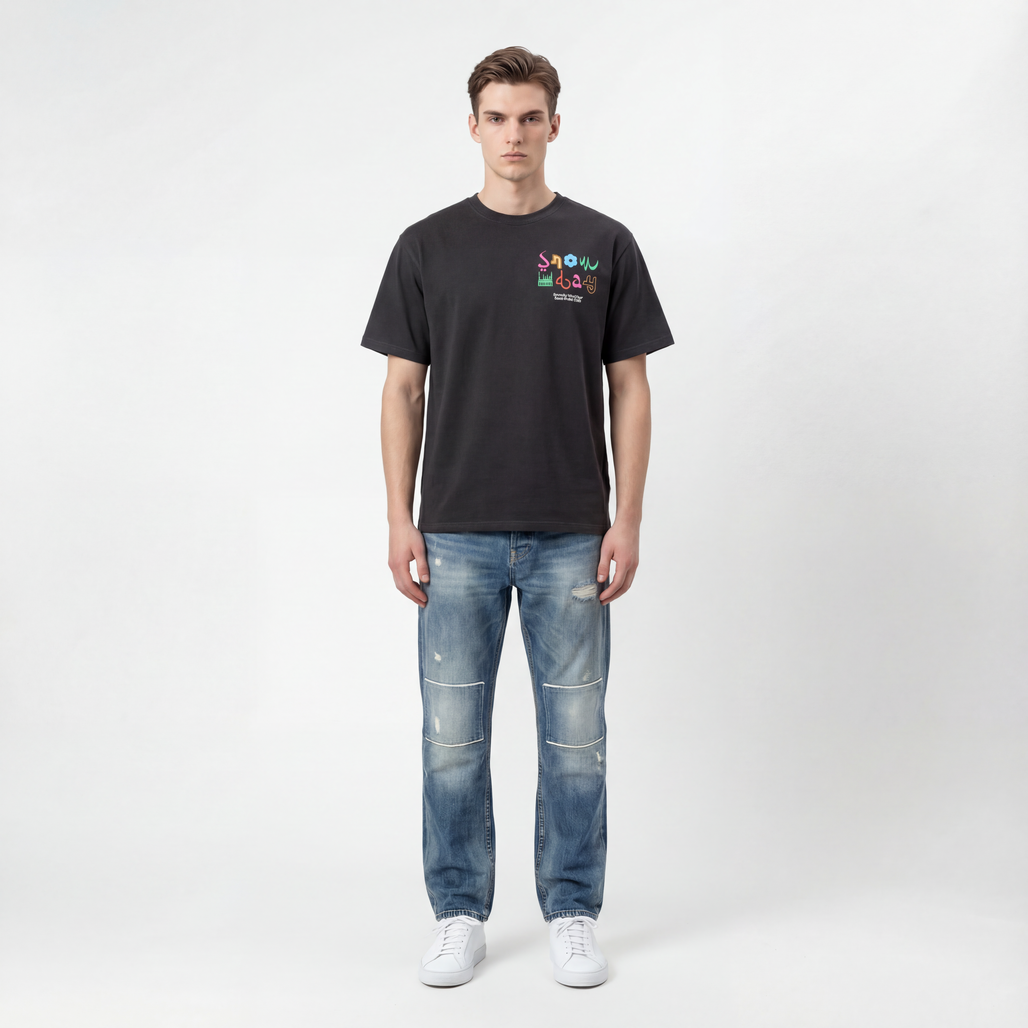 Snowday World Tour 2025 Graphic Tee | Premium Heavyweight Cotton Oversized T-Shirt - Saudi Arabia Edition