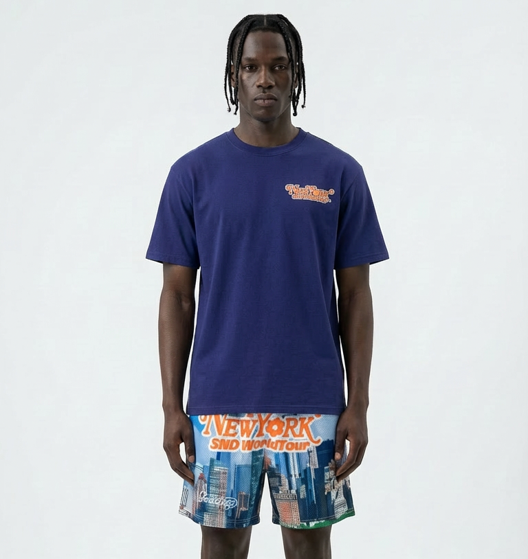 SnowDay New York World Tour Graphic Tee - Premium Cotton Streetwear T-Shirt