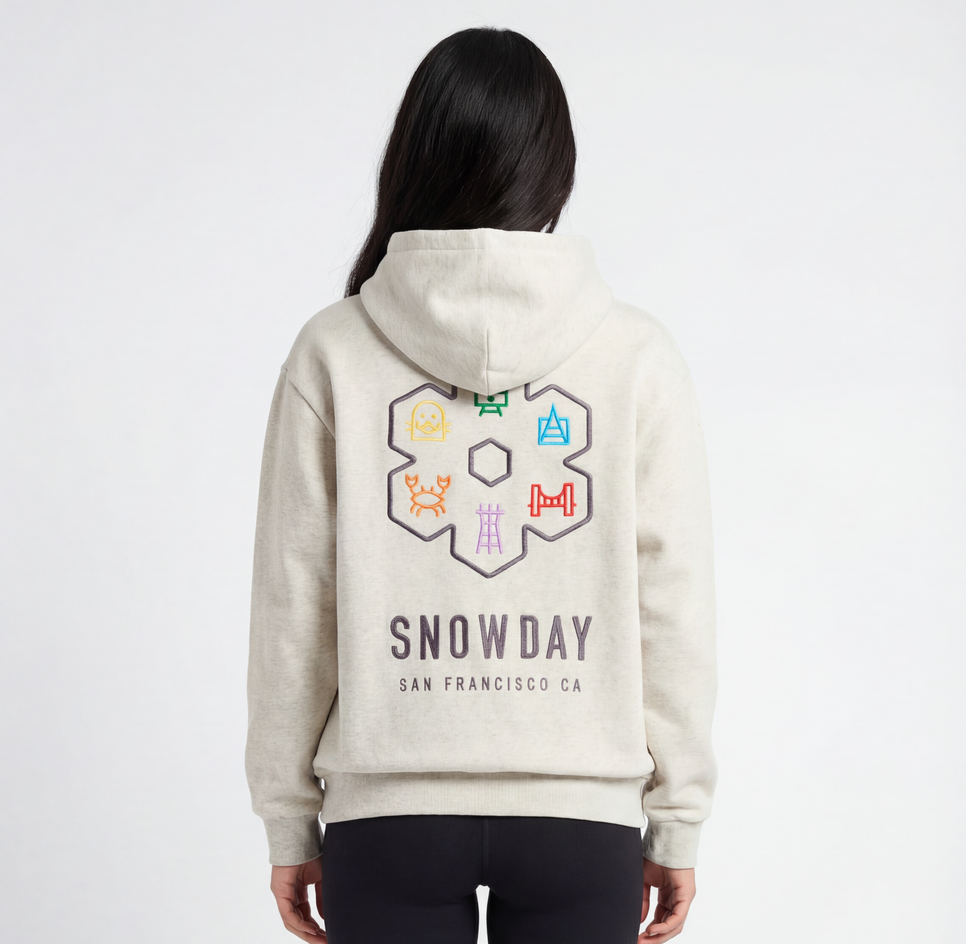 SnowDay SF Cityset Icon Hoodie
