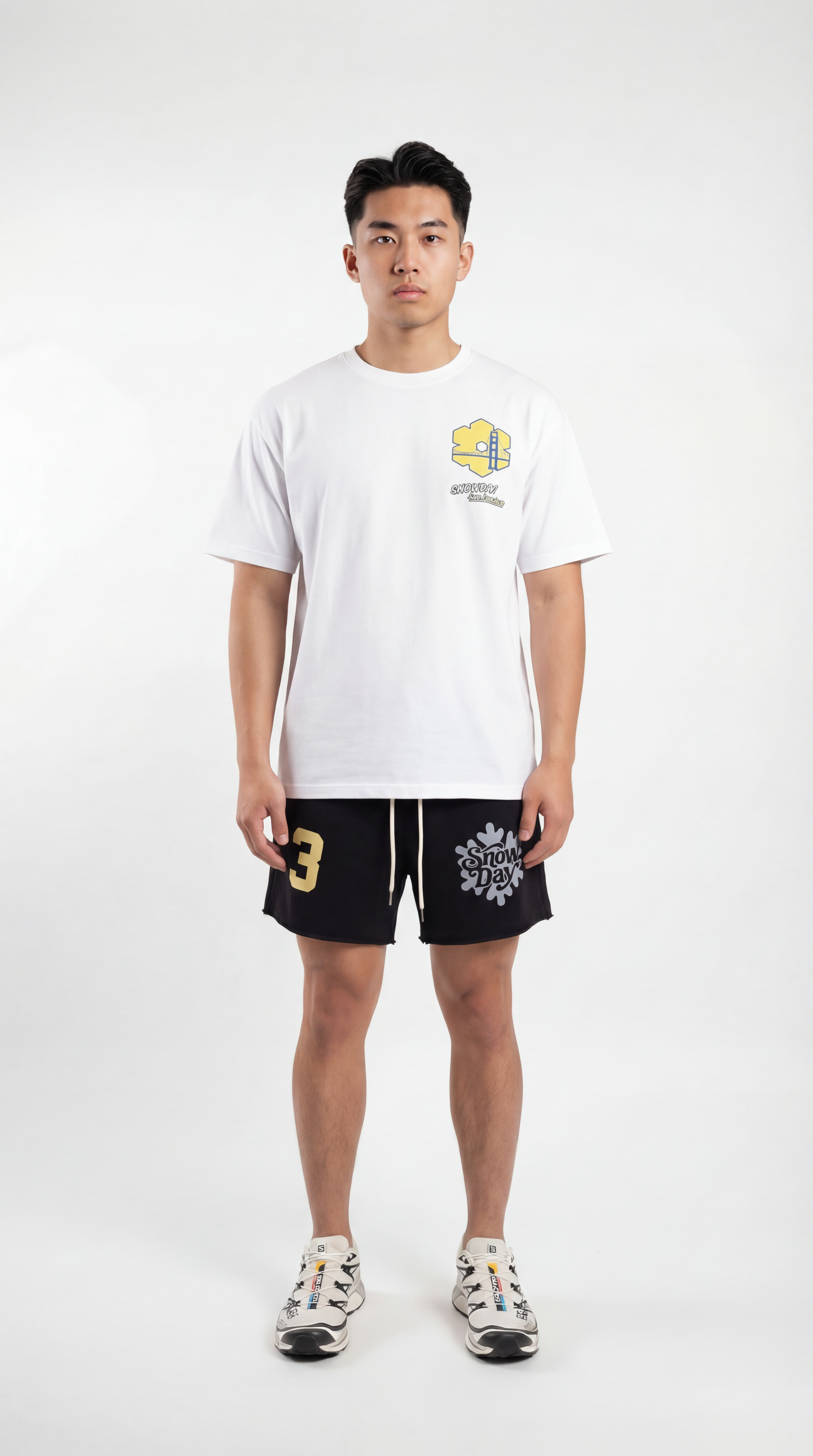 Snowday San Francisco Graphic Tee - Heavyweight Cotton Oversized T-Shirt - Streetwear World Tour Collection