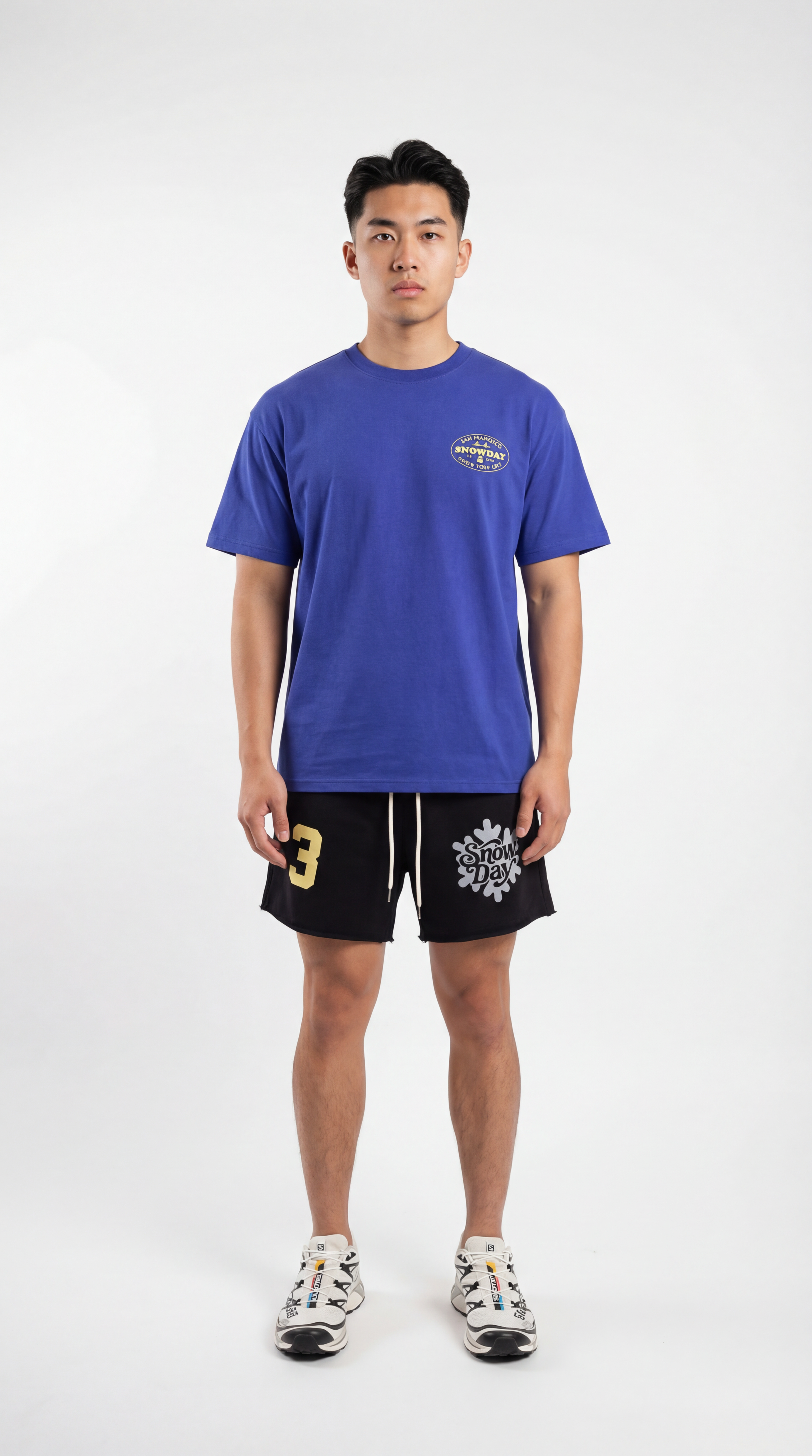 SnowDay San Francisco  Cable Car Graphic Tee - Heavyweight Cotton Oversized T-Shirt - Streetwear World Tour Collection